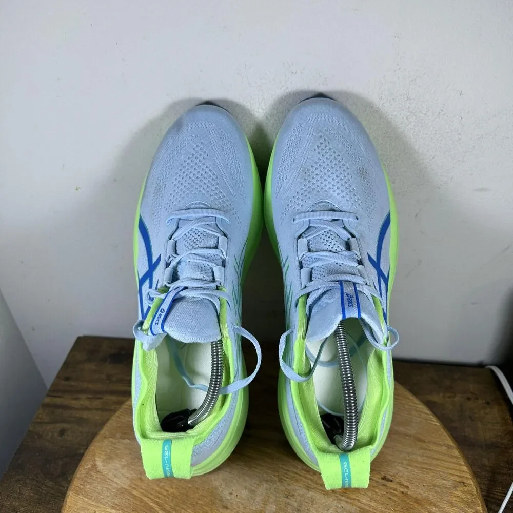 Asics Gel-Nimbus 25 Shoes Mens Size 11.5 Blue Green Running PureGEL 1011B847_6